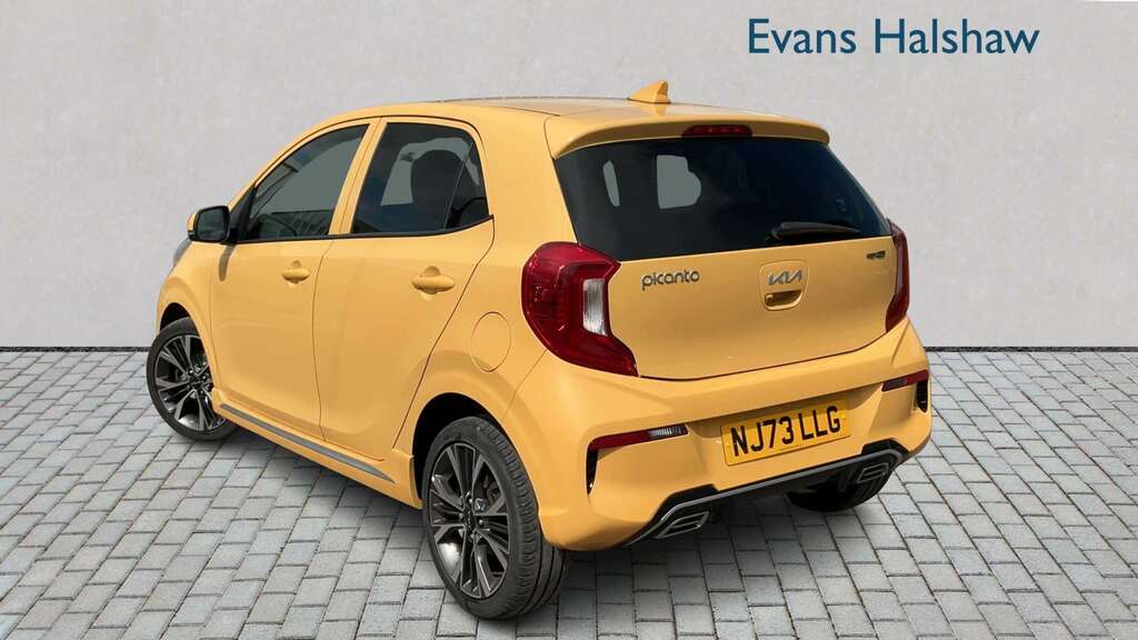 Kia Picanto 1.0 Gt-line 4 Seats 2023 NJ73LLG Yellow #2