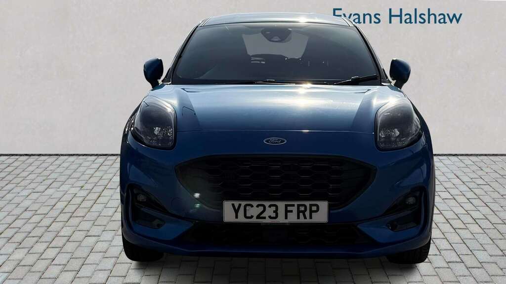 Ford Puma 1.0 Ecoboost Hybrid Mhev St-line X 2023 Blue #4