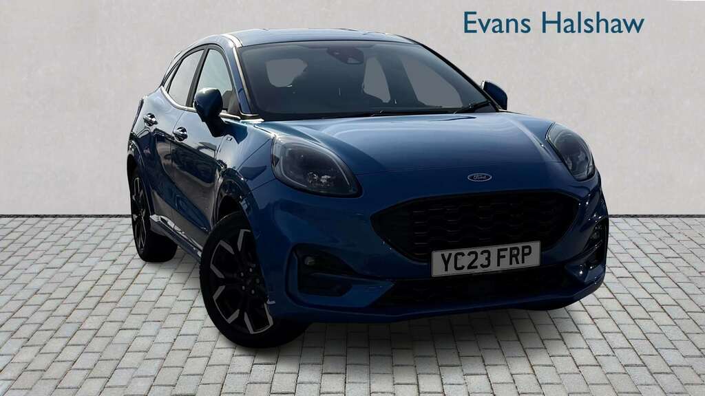 Ford Puma 1.0 Ecoboost Hybrid Mhev St-line X 2023 Blue