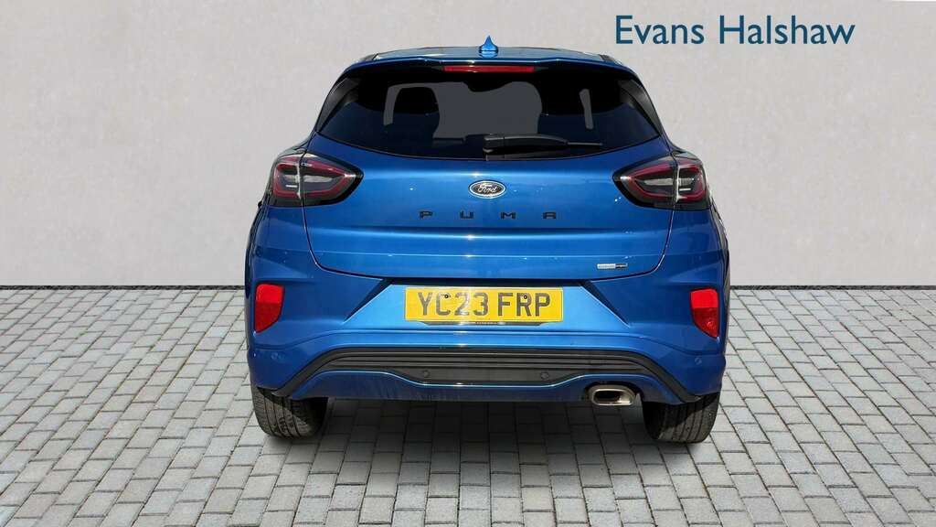 Ford Puma 1.0 Ecoboost Hybrid Mhev St-line X 2023 Blue #5