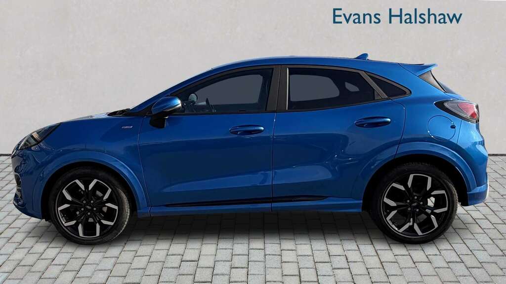 Ford Puma 1.0 Ecoboost Hybrid Mhev St-line X 2023 Blue #3