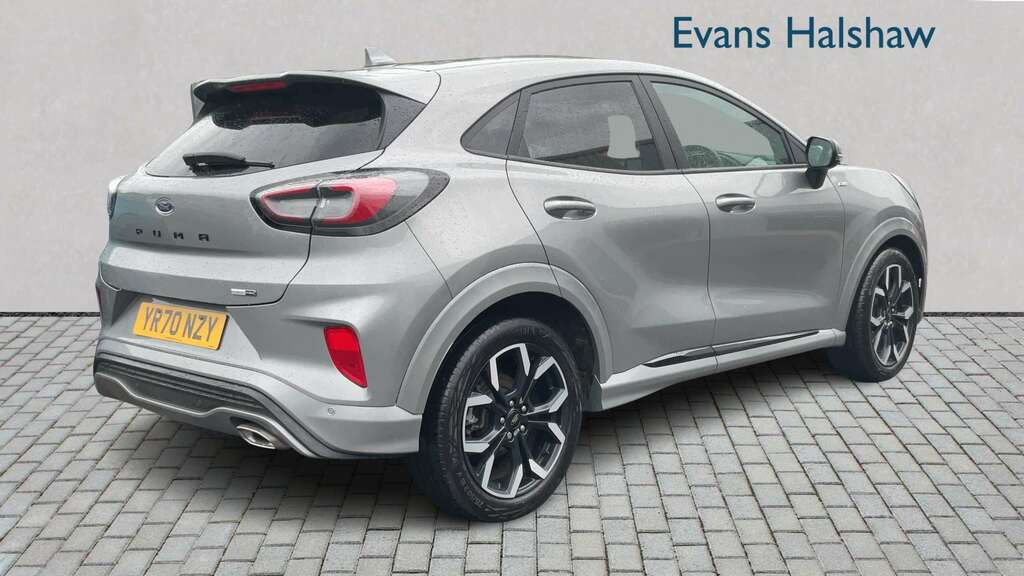 Ford Puma 1.0 Ecoboost Hybrid Mhev 155 St-line X 2020 Silver #2