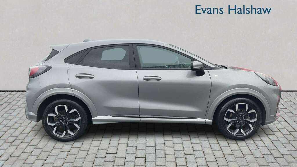 Ford Puma 1.0 Ecoboost Hybrid Mhev 155 St-line X 2020 Silver #3