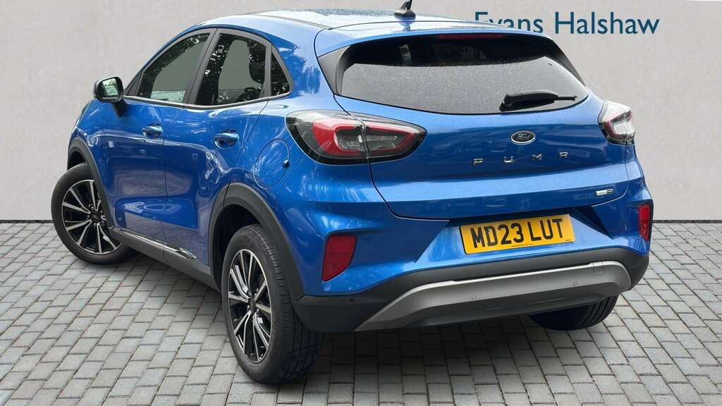 Ford Puma 1.0 Ecoboost Hybrid Mhev Titanium 2023 Blue #2