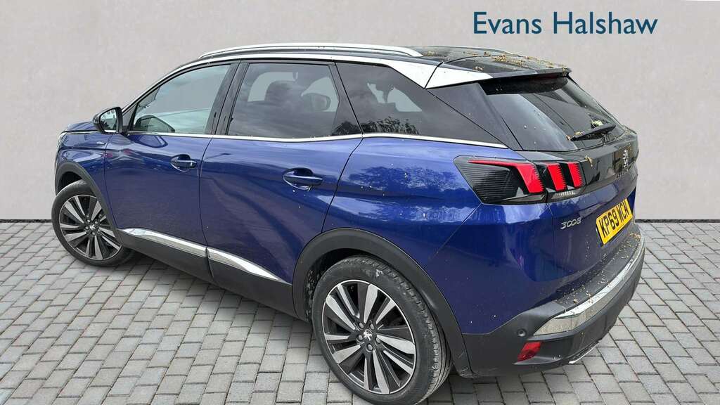 Peugeot 3008 1.5 Bluehdi Gt Line Premium Eat8 2019 KP69WCN Blue #2