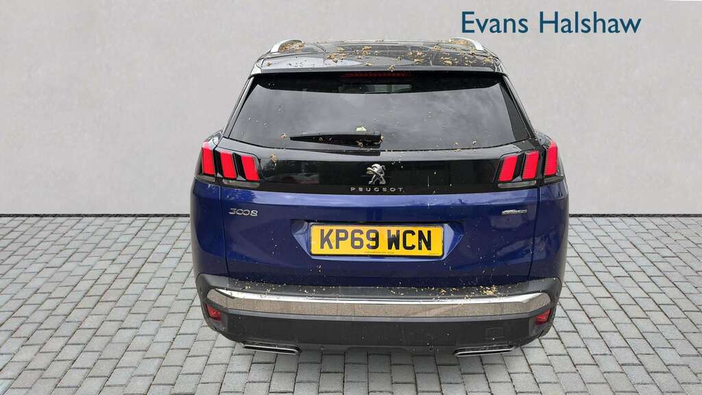 Peugeot 3008 1.5 Bluehdi Gt Line Premium Eat8 2019 KP69WCN Blue #4