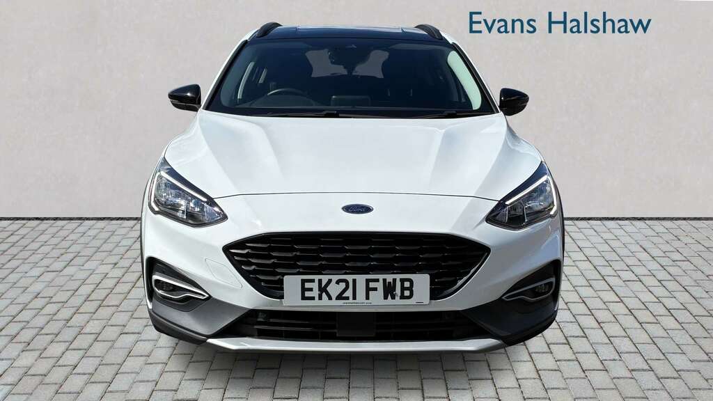 Ford Focus 1.0 Ecoboost 125 Active Edition 2021 EK21FWB White #4
