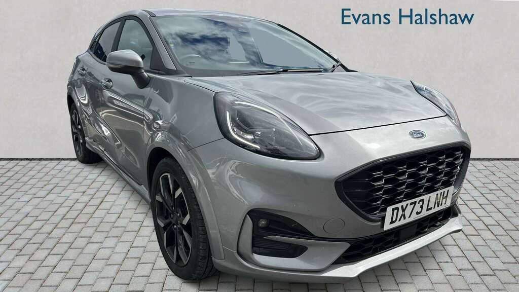 Ford Puma 1.0 Ecoboost Hybrid Mhev 155 St-line X 2023 DX73LNH Silver #2