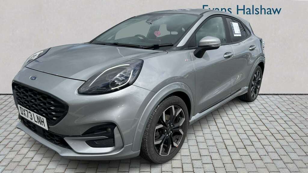 Ford Puma 1.0 Ecoboost Hybrid Mhev 155 St-line X 2023 DX73LNH Silver #4