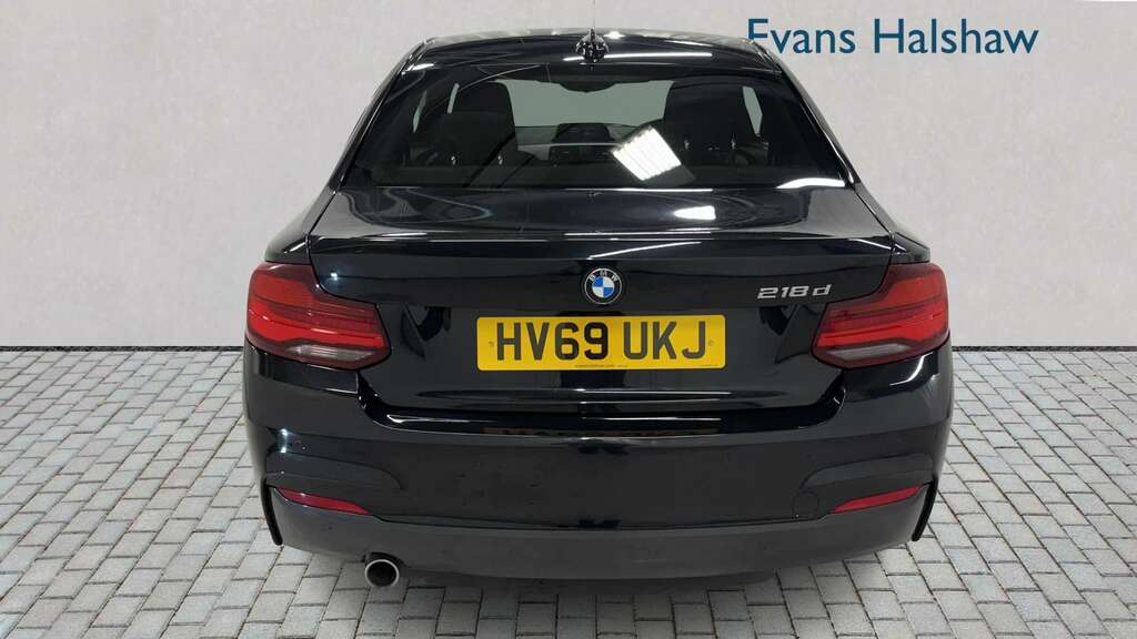 BMW 2 Series 218D M Sport Nav 2019 Black #4