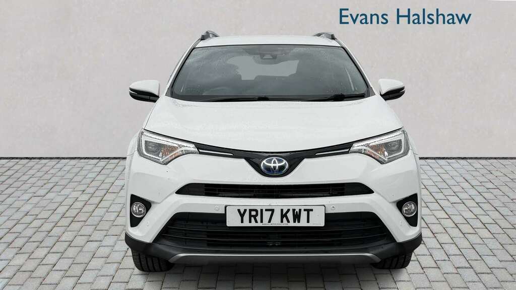 Toyota Rav 4 2.5 Vvt-i Hybrid Excel Tss Cvt 2017 YR17KWT White #4