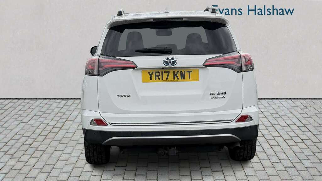 Toyota Rav 4 2.5 Vvt-i Hybrid Excel Tss Cvt 2017 YR17KWT White #5
