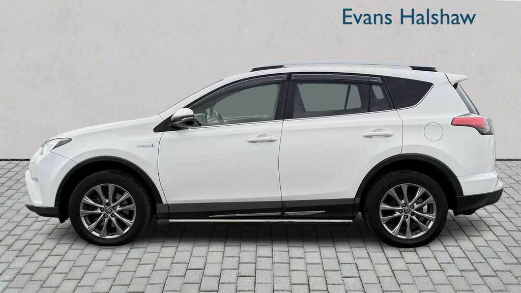 Toyota Rav 4 2.5 Vvt-i Hybrid Excel Tss Cvt 2017 YR17KWT White #3