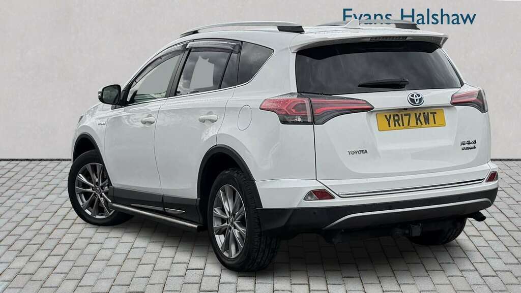 Toyota Rav 4 2.5 Vvt-i Hybrid Excel Tss Cvt 2017 YR17KWT White #2