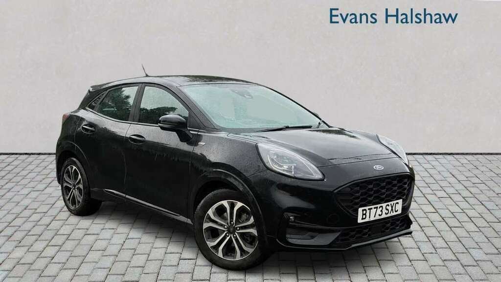 Ford Puma 1.0 Ecoboost Hybrid Mhev St-line 2024 Black #4