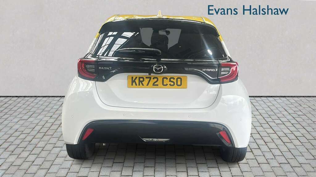 Mazda 2 1.5I Hybrid Select Cvt 2022 KR72CSO White #5