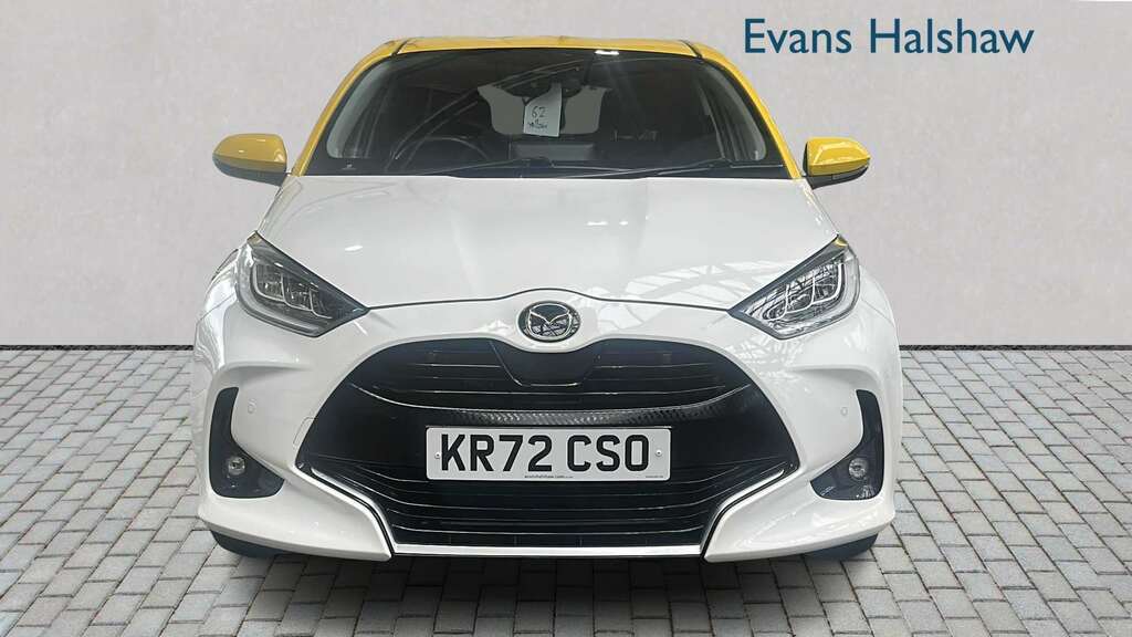 Mazda 2 1.5I Hybrid Select Cvt 2022 KR72CSO White #4