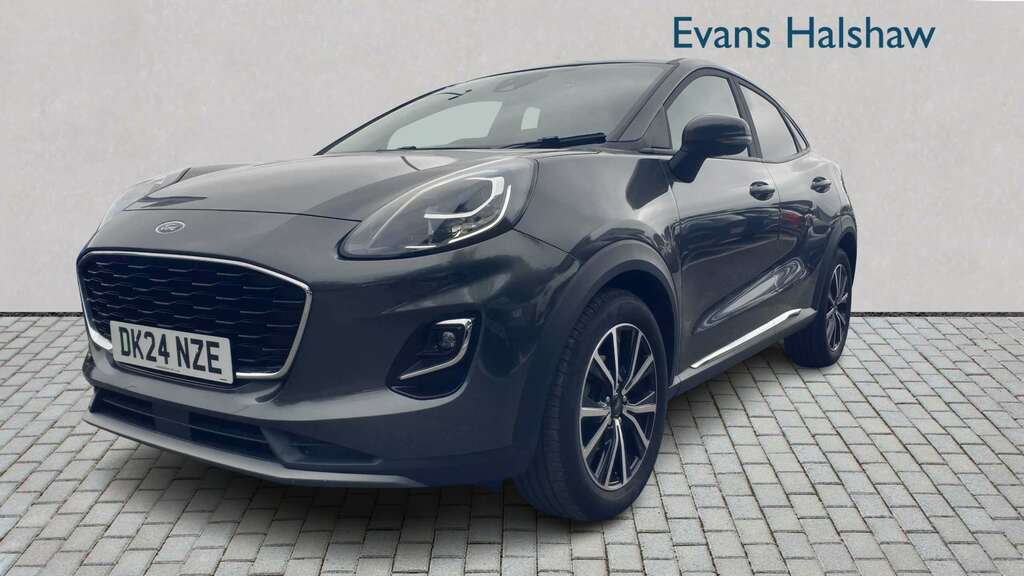 Ford Puma 1.0 Ecoboost Hybrid Mhev Titanium 2024 DK24NZE Grey #3