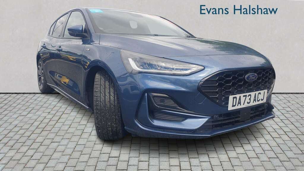 Ford Focus 1.0 Ecoboost Hybrid Mhev St-line X 2023 Blue