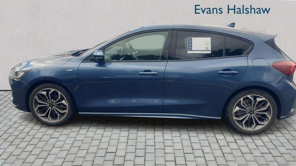 Ford Focus 1.0 Ecoboost Hybrid Mhev St-line X 2023 DA73ACJ Blue #6