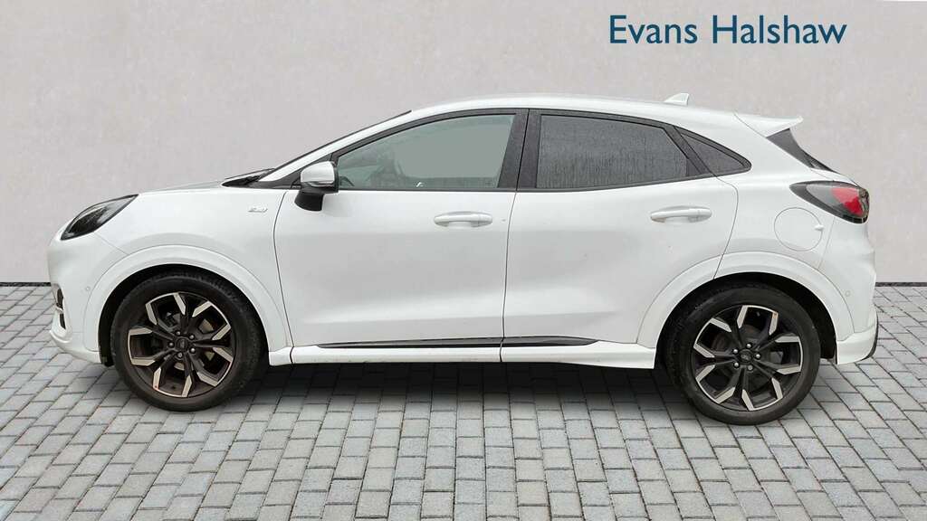 Ford Puma 1.0 Ecoboost Hybrid Mhev St-line X 2023 White #3
