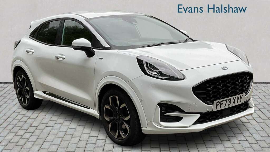 Ford Puma 1.0 Ecoboost Hybrid Mhev St-line X 2023 White