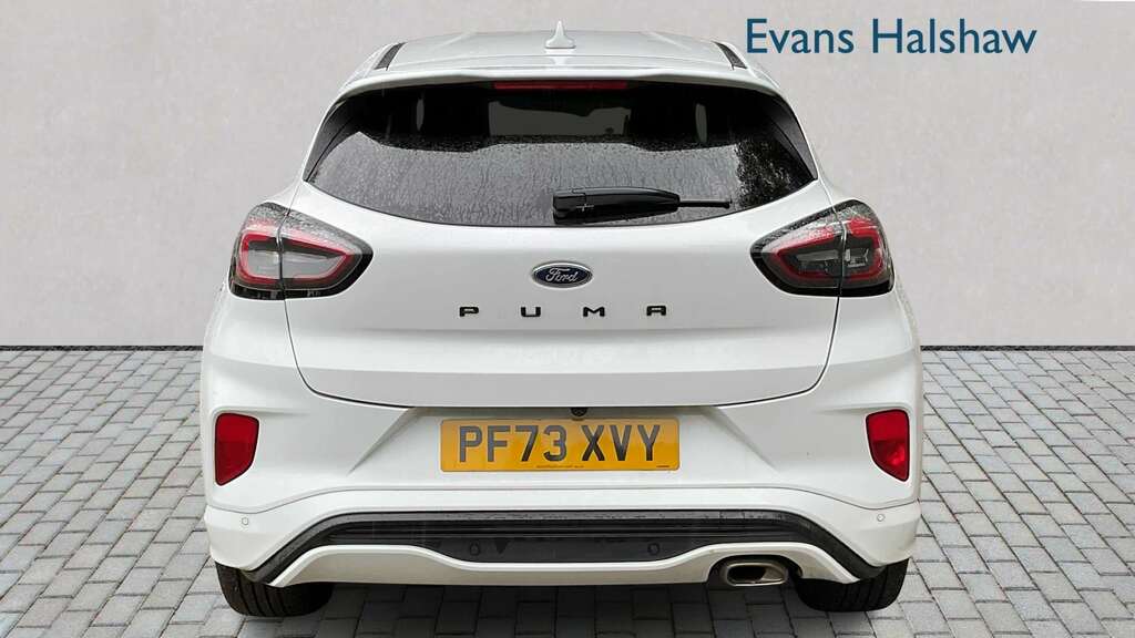 Ford Puma 1.0 Ecoboost Hybrid Mhev St-line X 2023 White #5