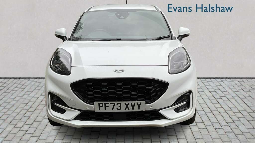 Ford Puma 1.0 Ecoboost Hybrid Mhev St-line X 2023 White #4