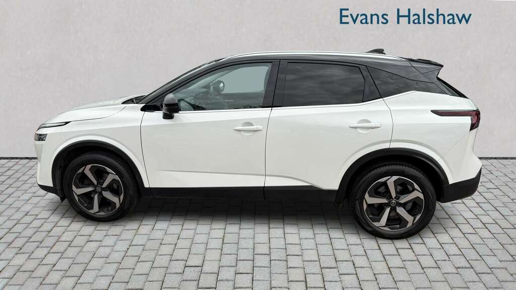 Nissan Qashqai 1.3 Dig-t Mh 158 N-connecta Xtronic 2021 PJ71AXU White #3
