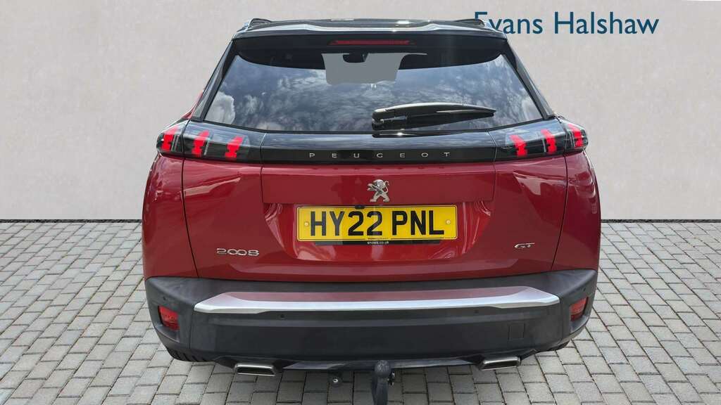 Peugeot 2008 1.2 Puretech 130 Gt Premium Eat8 2022 Red #5