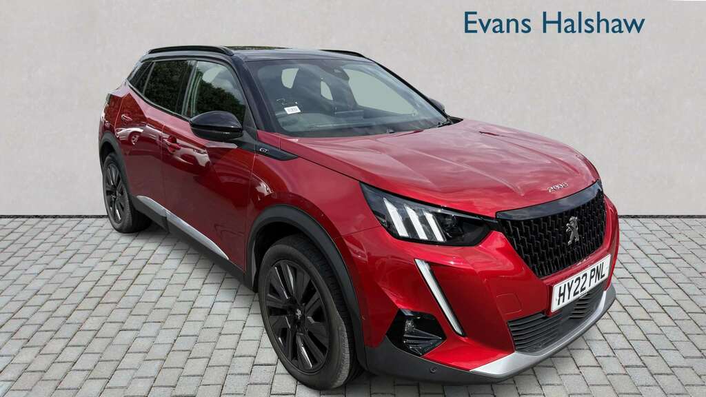 Peugeot 2008 1.2 Puretech 130 Gt Premium Eat8 2022 Red