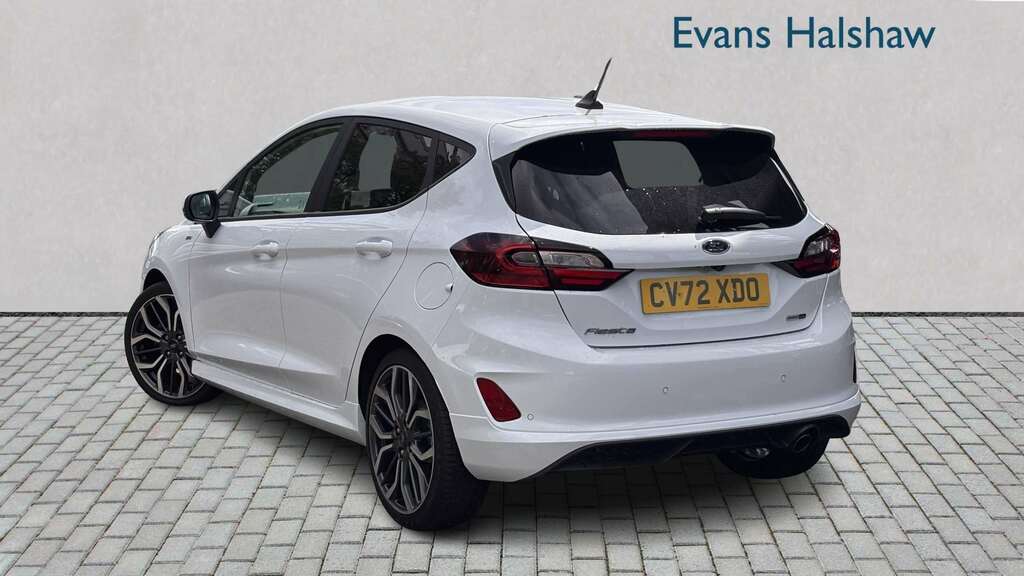 Ford Fiesta 1.0 Ecoboost Hbd Mhev 125 St-line X 2023 CV72XDO White #2