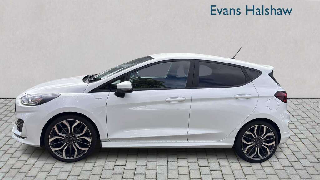 Ford Fiesta 1.0 Ecoboost Hbd Mhev 125 St-line X 2023 CV72XDO White #4