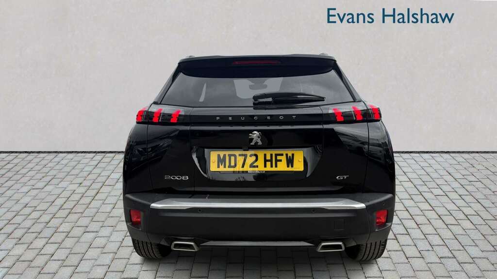 Peugeot 2008 1.2 Puretech 130 Gt Eat8 2023 MD72HFW Black #5