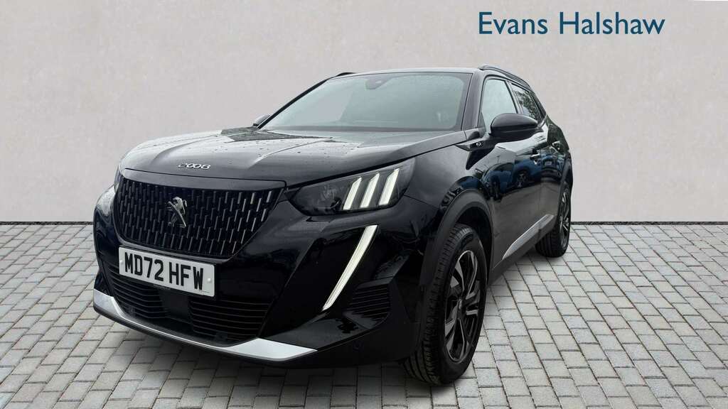 Peugeot 2008 1.2 Puretech 130 Gt Eat8 2023 MD72HFW Black #2