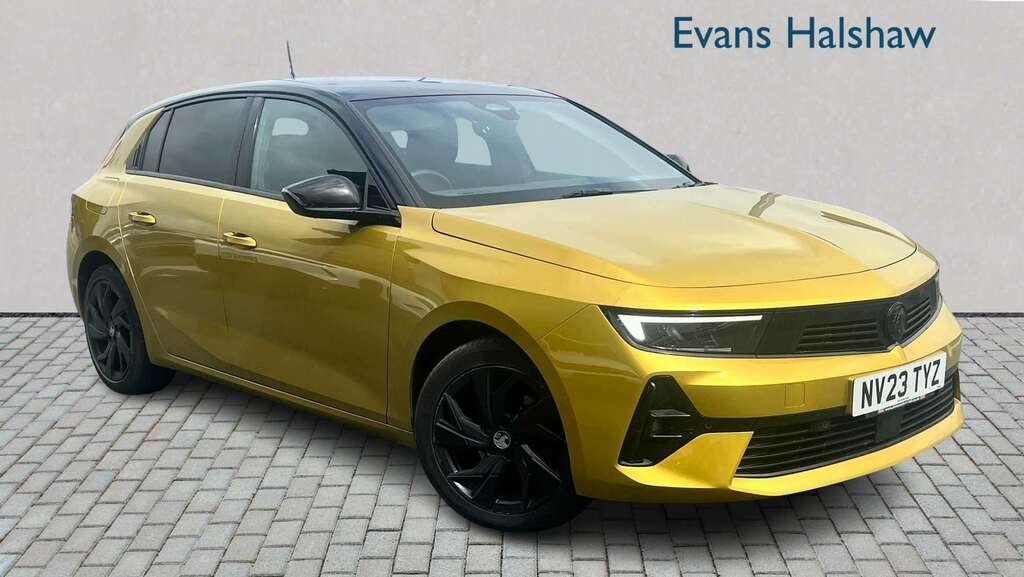 Vauxhall Astra 1.2 Turbo 130 Gs 2023 Yellow