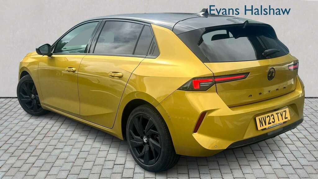Vauxhall Astra 1.2 Turbo 130 Gs 2023 NV23TYZ Yellow #2