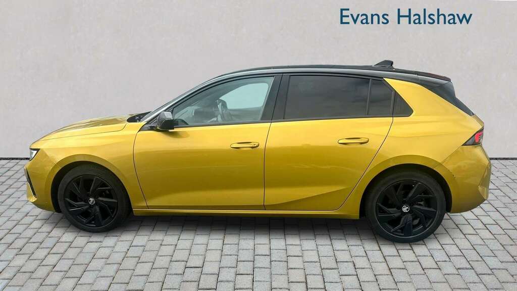 Vauxhall Astra 1.2 Turbo 130 Gs 2023 NV23TYZ Yellow #4
