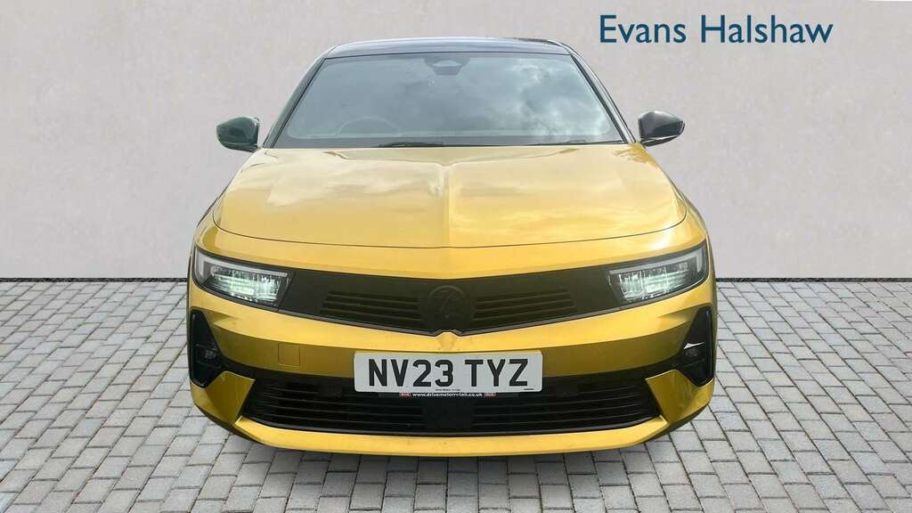 Vauxhall Astra 1.2 Turbo 130 Gs 2023 NV23TYZ Yellow #3
