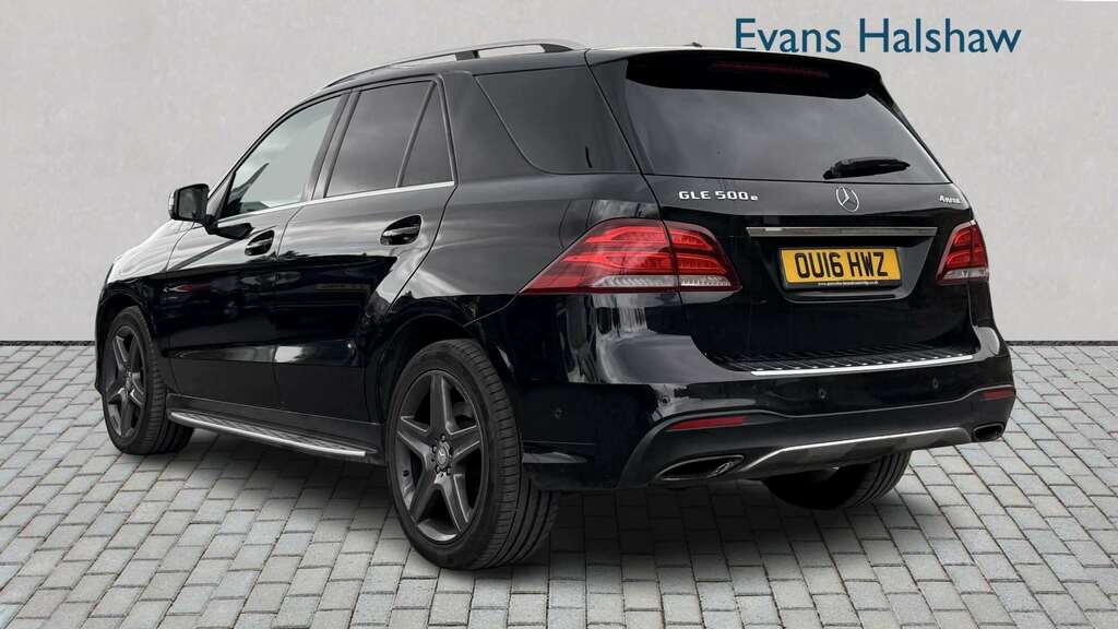 Mercedes-Benz GLE Class 500E 4Matic Amg Line Premium 7G-tronic 2016 OU16HWZ Black #2