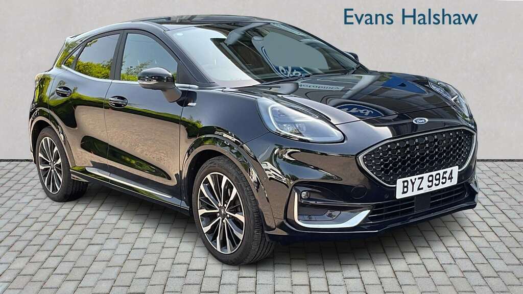 Ford Puma 1.0 Ecoboost Hybrid Mhev 155 St-line Vignale 2 Black