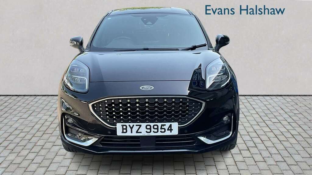 Ford Puma 1.0 Ecoboost Hybrid Mhev 155 St-line Vignale 2 BYZ9954 Black #4
