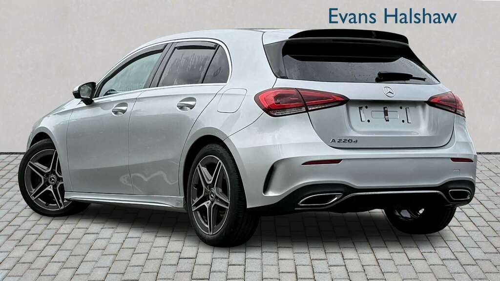 Mercedes-Benz A Class A220d Amg Line 2021 D7DSS Silver #2