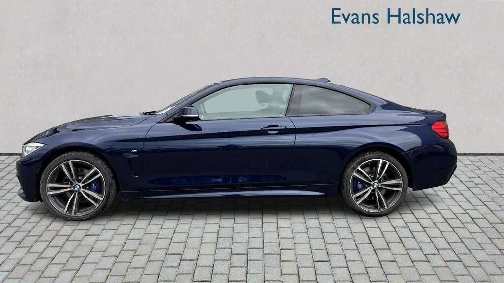 BMW 4 Series 420D 190 Xdrive M Sport Prof Media 20 SD18FYC Blue #3