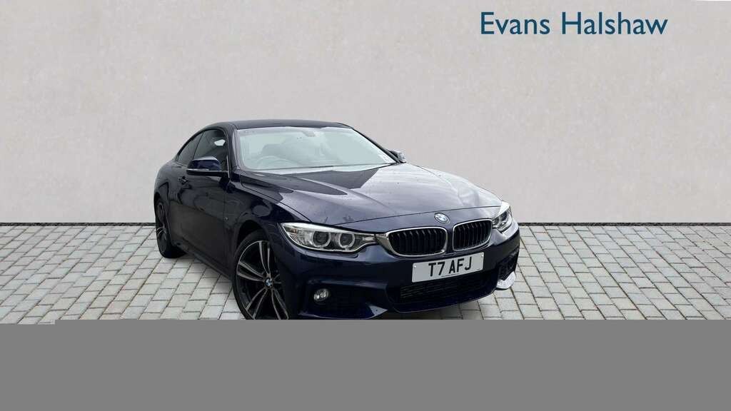 BMW 4 Series 420D 190 Xdrive M Sport Prof Media 20 SD18FYC Blue