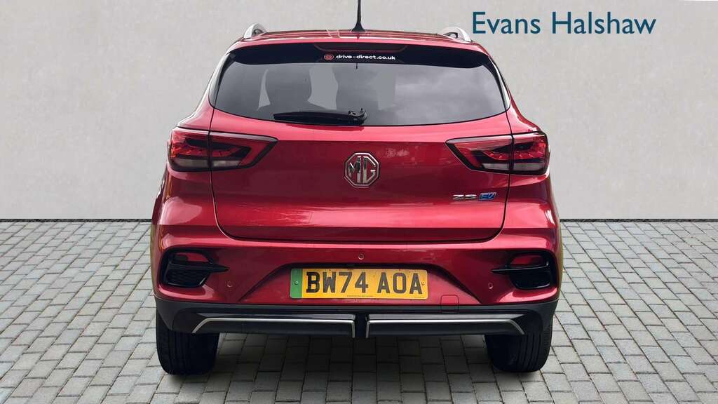 MG ZS 115Kw Trophy Connect Ev Long Range73kwh 2 BW74AOA Red #5