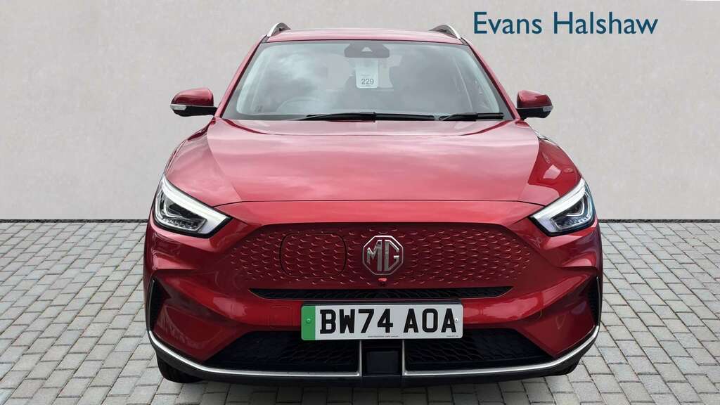 MG ZS 115Kw Trophy Connect Ev Long Range73kwh 2 BW74AOA Red #4