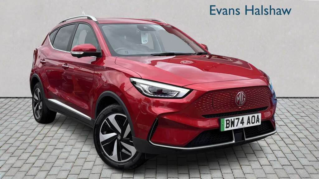 MG ZS 115Kw Trophy Connect Ev Long Range73kwh 2 Red