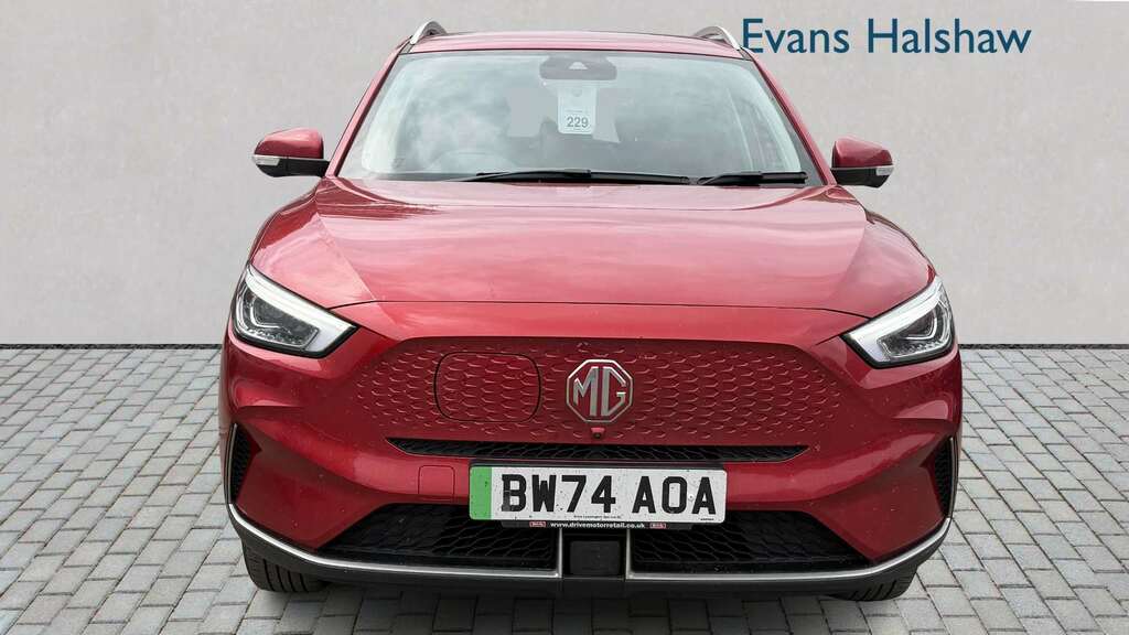 MG ZS 115Kw Trophy Connect Ev Long Range73kwh 2 BW74AOA Red #2