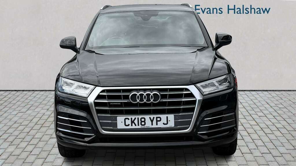 Audi Q5 2.0 Tdi Quattro S Line S Tronic 2018 CK18YPJ Black #4
